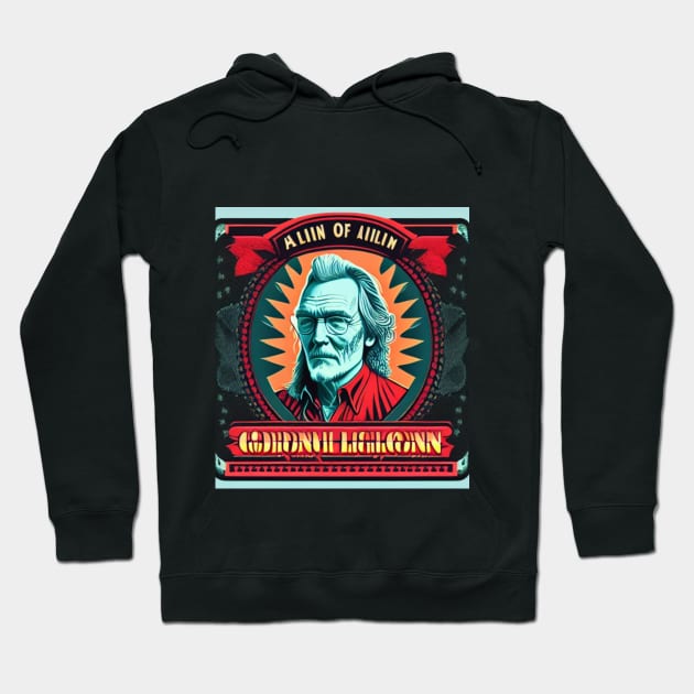 Gordon Lightfoot Tribute T-shirt Hoodie by Krishanu